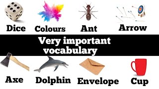 Vocabulary : Very important vocabulary in English | Improve your English speaking | English Practice