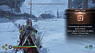 Primal Flame Location Midgard Part5 - God of War Ragnarok No Damage NG+ GMGoW+ Frost Phantom