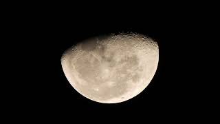 Moon 66% illuminated in Waning Gibbous ! June 27, 2024, Thursday. Part 3.