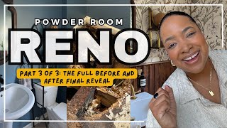 Powder Room Renovation - Part 3 - The Final Reveal