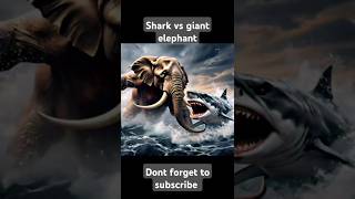 Incredible animals showdown :Shark Vs.Elephant battle 🐘|#shorts #shortsfeed #shortsvideo #ytshorts