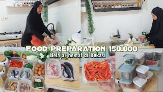 TIPS MEMULAI FOOD PREPARATION MINGGUAN || RUTINITAS BELANJA HEMAT UNTUK STOK SEMINGGU || DAILY VLOG