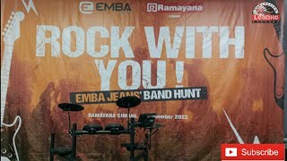 ROCK WITH YOU EMBA JEANS BAND HUNT RAMAYANA CIMAHI 11 Desember 2022