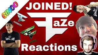 FaZe Members Reaction's To Joining FaZe