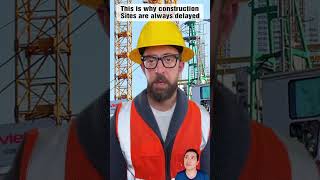 This is why construction sites are always delayed #adamrose #construction #engineering #workers