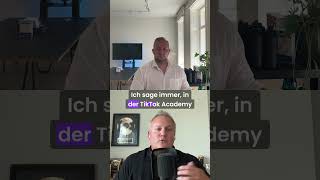 Markus Mensch im Interview über den Einfluss von TikTok #socialmedia #onlinemarketing #shorts