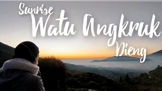 GOLDEN SUNRISE WATU ANGKRUK DIENG | BERBURU SUNRISE TANPA PERLU NAIK BUKIT |  AGUSTUS 2024