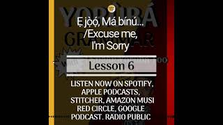 Yoruba Language - How to say excuse me and sorry in Yoruba || Yoruba Podcast #shorts