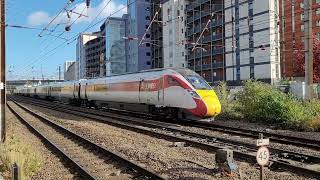 Train Spotting on the East Coast Main Line:  At Holloway South Junction