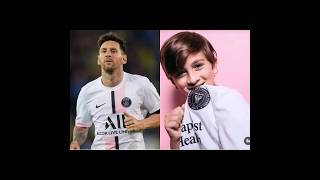 Father and Son ❤️ Messi X Thiago 🥰 #messi #thiago #argentina #foryou #newstatus #football