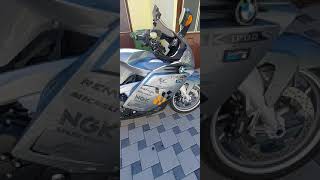 Remus hexacone titanium exhaust sound BMW K1200S