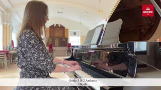 Grade 3 B:2 Andante, Haydn | ABRSM Piano (2021&2022)