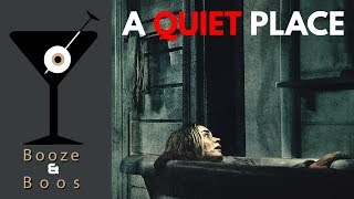 A Quiet Place (2018) - Booze and Boos with Komette and Tony - Pomegranate Pop Rocks Drink