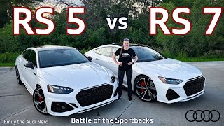 RS 5 vs RS 7: Head to Head battle of the RS Sportbacks