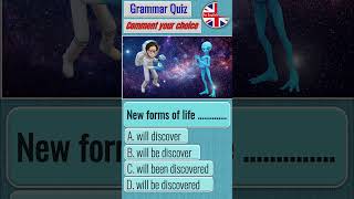 #Grammar Quiz #Choose the answer #Future Simple Passive