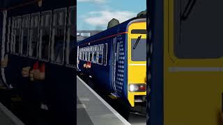 Scotrail Saltire & Northern Rail 156s at the newly DOWNGRADED Newhurst | British Railway #shorts