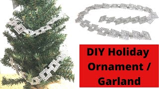 DIY Glam Christmas Ornament and Garland | Rebecca Robeson Inspired | Shinoda Dupe