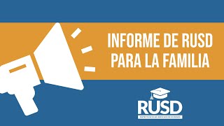 Informe del Superintendente para la familia y la comunidad 3/8/2021