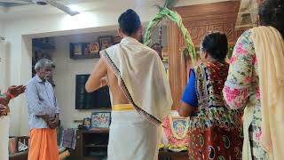 🙏 Ganesha chaturthi Pooja in our home