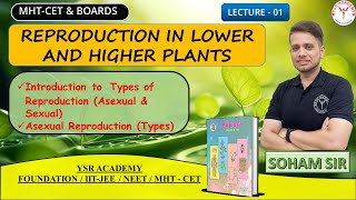 Class 12 | Reproduction in Lower and Higher Plants | #ysracademy | Maharashtra Boards