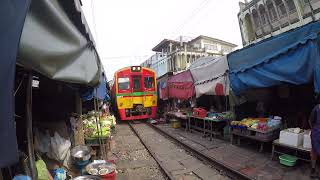 Maeklong Railway Market | Bangkok, Thailand. Talat Rom Hub