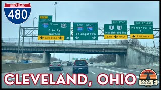 I-480 EB Cleveland Outerbelt S Freeway & Ohio Route 10 Freeway