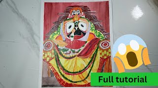 Shree Jagannath drawing 😱❤️😍|| Lord Jagannath drawing/Ratha Yatra special drawing