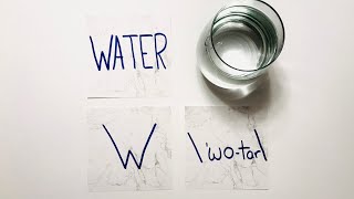 How To Say The Word "Water" And Pronounce The Letter "W" In English. - English Speaking Practice