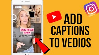 How To Add Auto CAPTIONS/SUBTITLES In Reels & Shorts - iPhone/ANDROID 2023