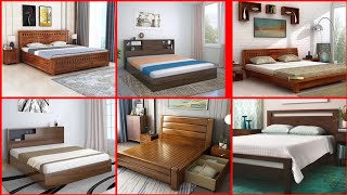 Wooden Bed design Bed ideas #homedecor #interior