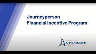 Webinar of the Journeyperson Financial Incentive Program