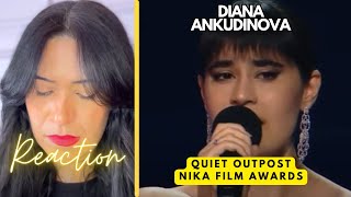 Reaction Diana Ankudinova | Quiet Outpost | Performance no Nika Film Awards