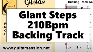 Giant Steps Play along 210Bpm