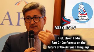 Prof. Efrem Yildiz - Part 2 - Conference on the future of the Assyrian language - Stockholm 2024