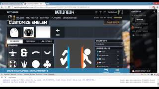 HOW TO COPY BATTLELOG EMBLEMS ON BF4_BF HARDLINE