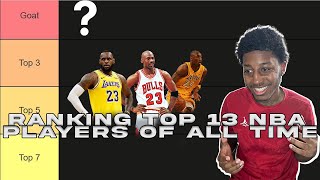 Ranking the Top 13 Players of All Time | NBA Tier List