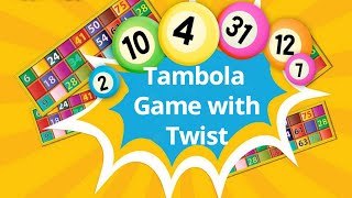 Tambola Game with twist | Housie Games for Kitty | Kitty Party Games