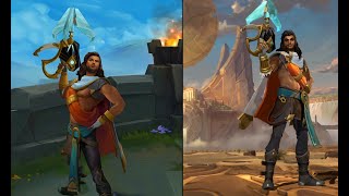 Akshan League of Legends VS Wild Rift Comparison