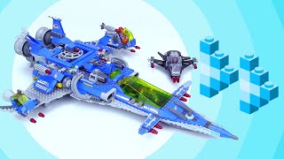 Bennys Spaceship Spaceship SPACESHIP! - Lego Timelapse