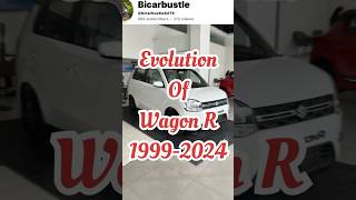 Evolution of wagonR 1999-2024