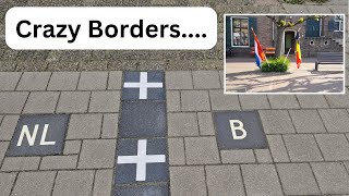 Crazy Borders between Netherlands and Belgium  #enclave #netherlands #belgium