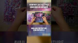 HG Infinite Justice Type 2 Unboxing & Beam Saber ASMR Build #fyp #fypシ #gundam #gunpla #gunplasantai