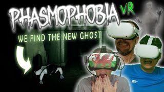 Phasmophobia VR - Finally seeing the new crawling ghost (LIVE)