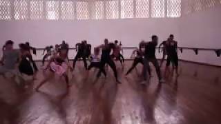 Modern Cuban dance class Final Routine