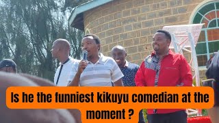 Is this guy the funniest kikuyu comedian? See how he broke people's ribs at this event.