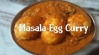 Masala Egg🥚 Curry😋 || easy, simple and special tasty egg masala curry || @MyWorld0930