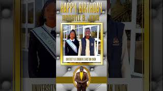 HAPPY BIRTHDAY ABJ FROM UZ CHRISTIAN UNION