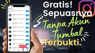 Cara Menambah Followers Instagram Gratis Tanpa Akun Tumbal Permanen Terbaru 2023