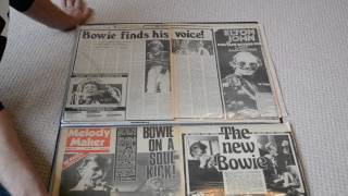 David Bowie Melody Maker Press Covers 1970'S.