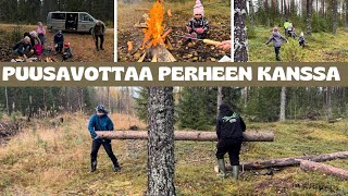 PUINEN JA MEHTÄNEN VLOGI | SUURPERHEEN ELÄMÄÄ